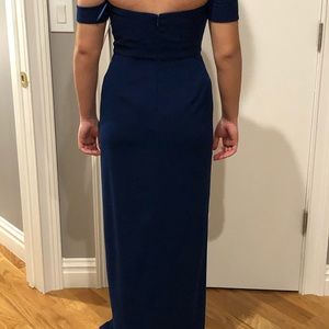 Blue gown
